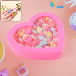 Heart Treasure Kids Ring Set