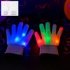 Neon Flicker Glow Gloves