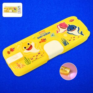 Cartoon Animal LED Light Pencil Box