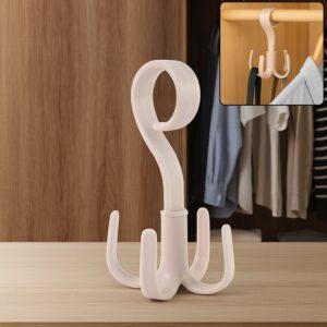 Plastic Swivel Hanger with 6 Hooks
