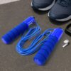 Adjustable Speed Rope with LCD Jump Tracker