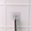 Seamless Wall Hook with Metal Screw Tip