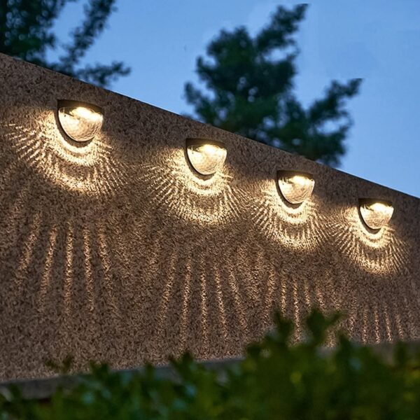 Solar Honeycomb Shade Light