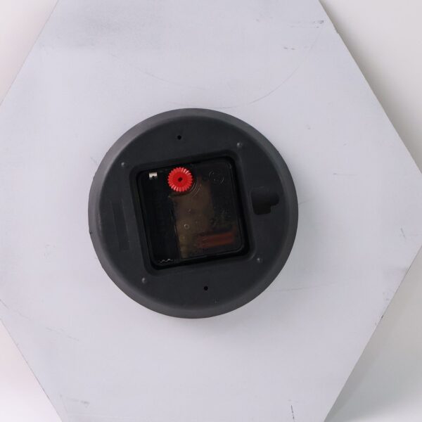 Hexagon Shape Wall Clock