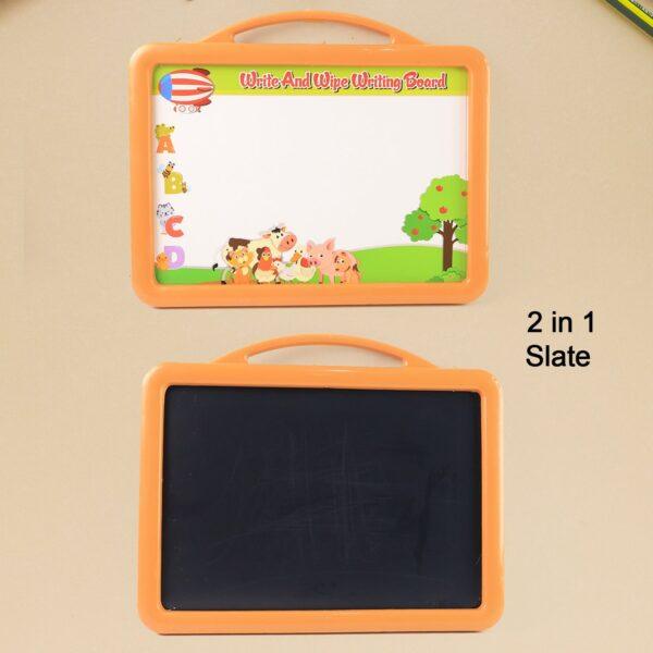 Educational Double-Face Drawing Board for Preschool Learning