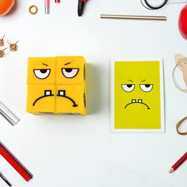 Educational Expression Matching Puzzle Game