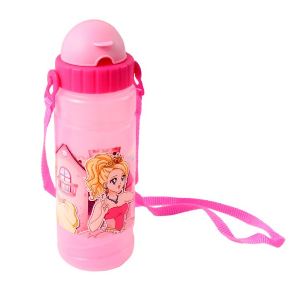 Cartoon Fish Print Water Bottle