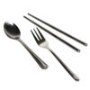 Steel Utensil Set with Spoon