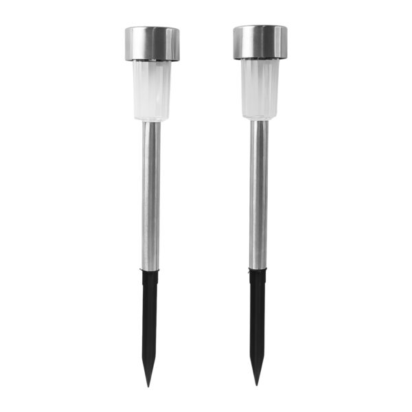 Solar Stainless Steel Ground Spike Light