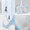 Clear PVC Travel Pouch Set