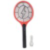 Ergonomic Red Rechargeable Mosquito Bat