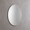 Modern Oval Frameless Mirror