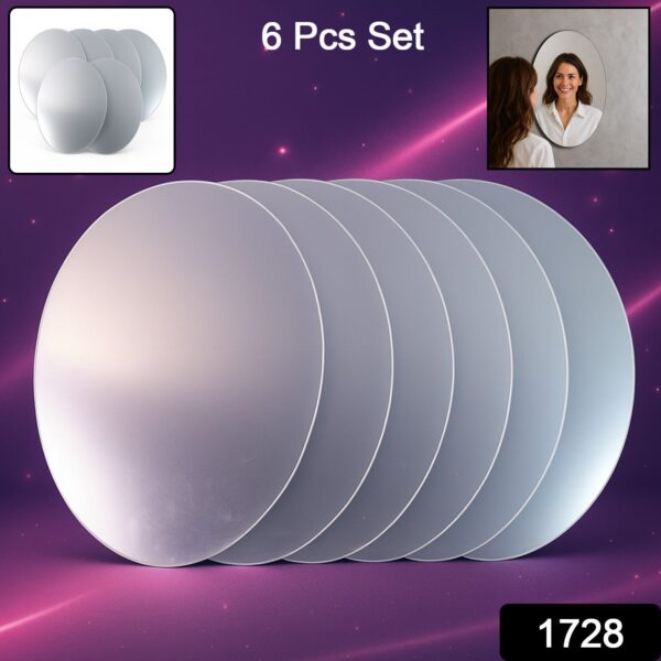 Elegant Oval Frameless Wall Mirror for Home & Office Decor