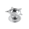 Stainless Steel Lotus Style Aarti Diya