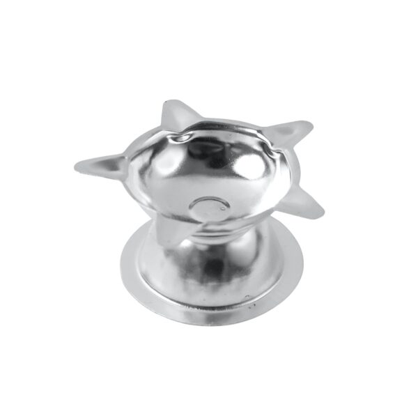 Stainless Steel Lotus Style Aarti Diya