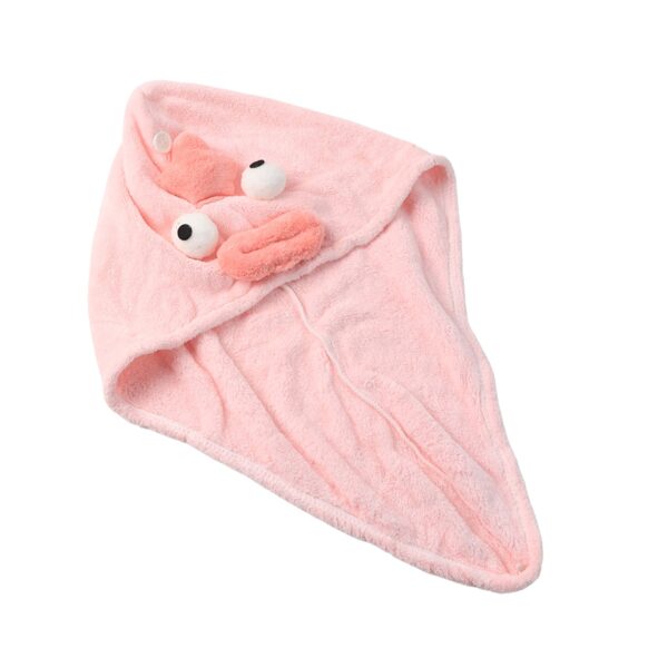 Soft Cartoon Hair Drying Turban
