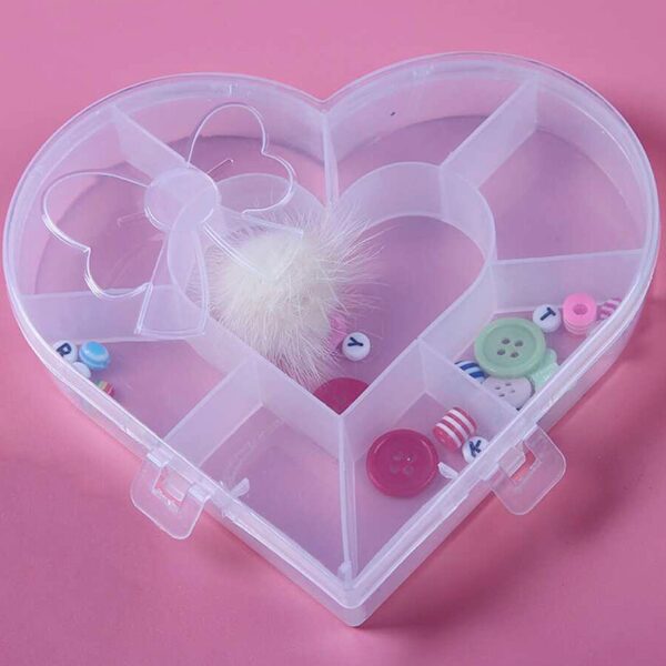 Cute Heart Box with Bow Design