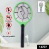 Red Anti-Mosquito Electric Racket