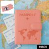 Stylish World Map Print Travel Wallet