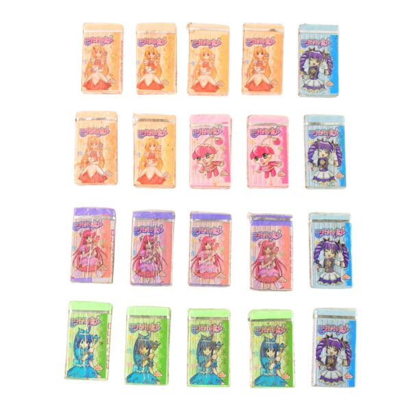 Stylish Fruit-Shaped Eraser Pack