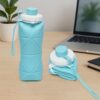 600ml Collapsible Silicone Water Bottle 