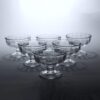 Transparent Glass Sundae Dish