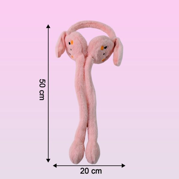 Fluffy Rabbit Ear Plush Winter Earmuffs