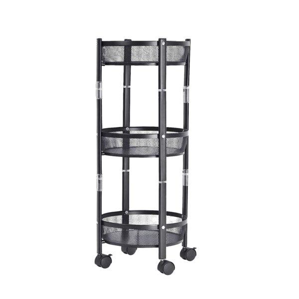 Stylish Metal Storage Trolley